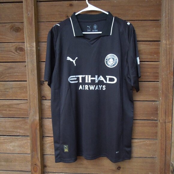 Manchester City soccer jersey, black, Puma, large, 25/26 - Picture 1 of 8